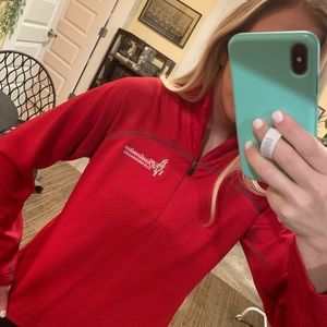 Budweiser Clydesdales waffle knit Pull Over